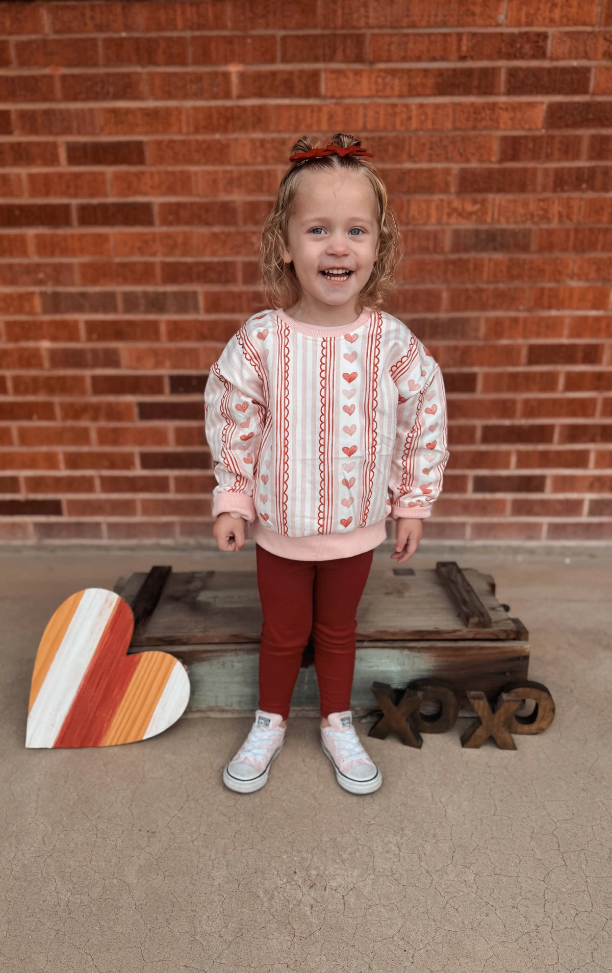 Little Joy Co. Laced with Love Crewneck Sweatshirt - 