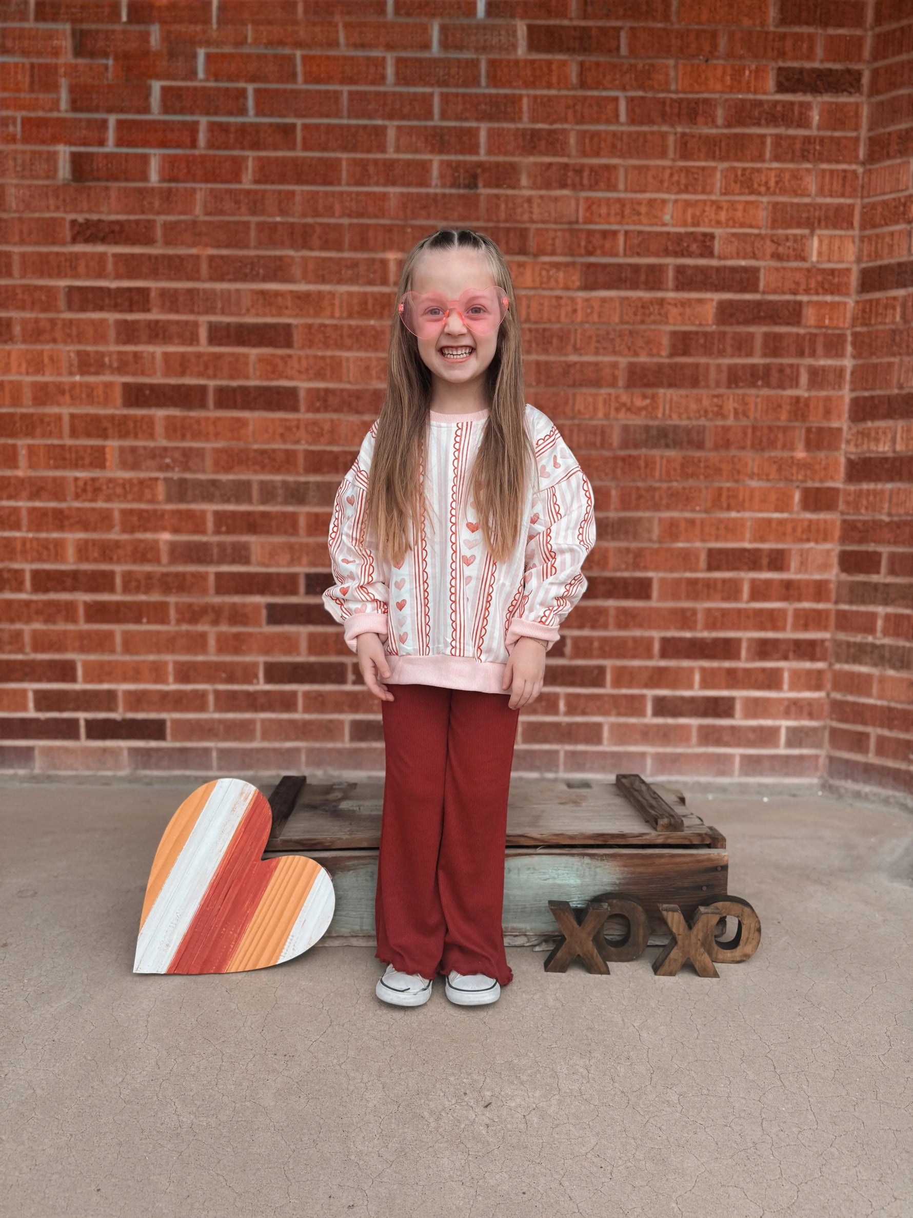 Little Joy Co. Laced with Love Crewneck Sweatshirt - 