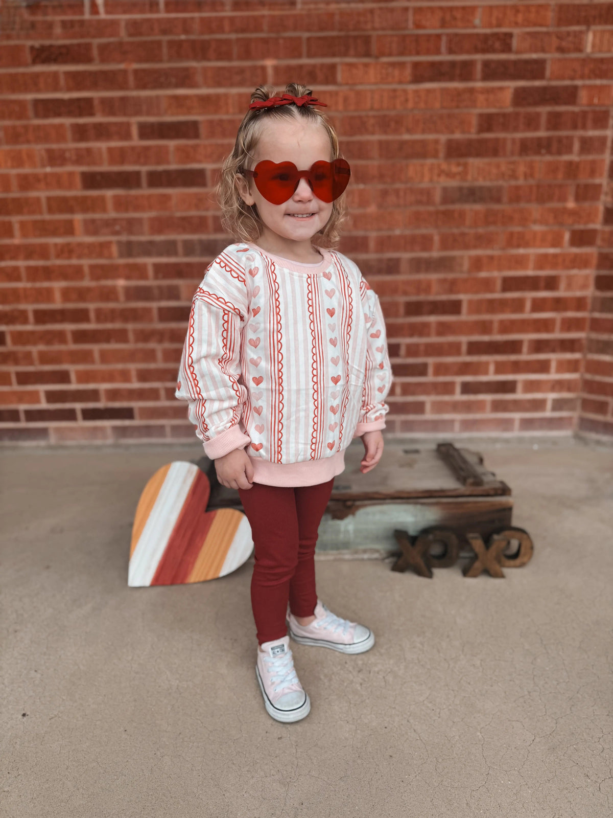 Little Joy Co. Laced with Love Crewneck Sweatshirt - 