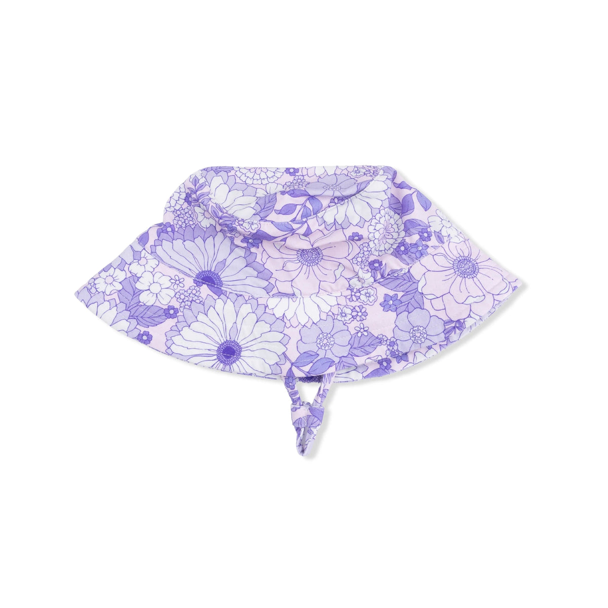 Lacy Lavender Floral - Bucket Hat - Undergarment, Swimsuit Top, Pattern, Hat | Everetts Place