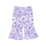 Angel Dear Lacy Lavender Floral - Peplum Tank Top with Baby Bells - 