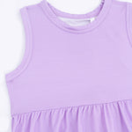 Angel Dear Lacy Lavender Floral - Peplum Tank Top with Baby BellsEveretts Place