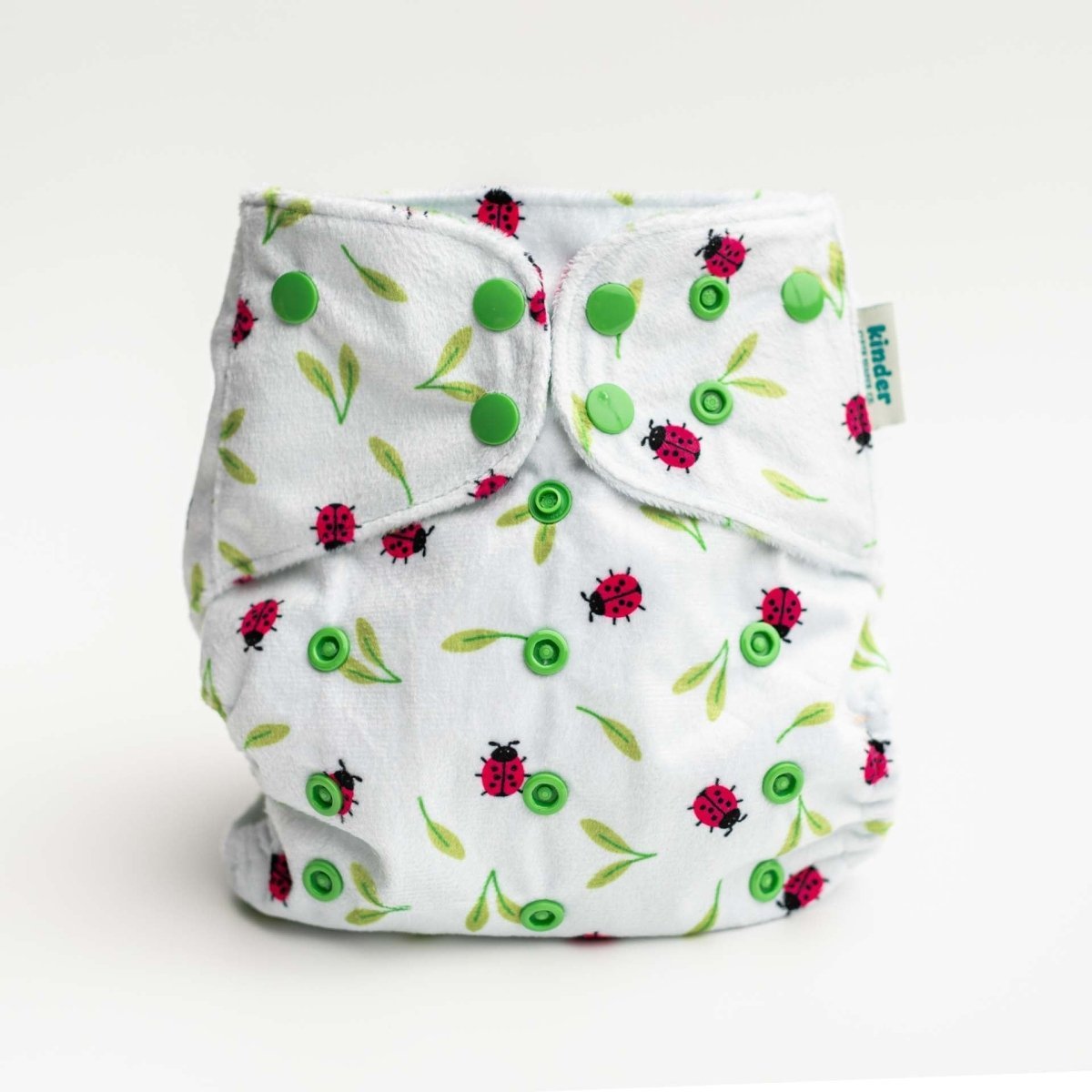 Kinder Cloth Diaper Co. Minky Fleece Cloth Diaper - Patterned Lounger with Wicking Jersey - Everetts Place Boutique - 