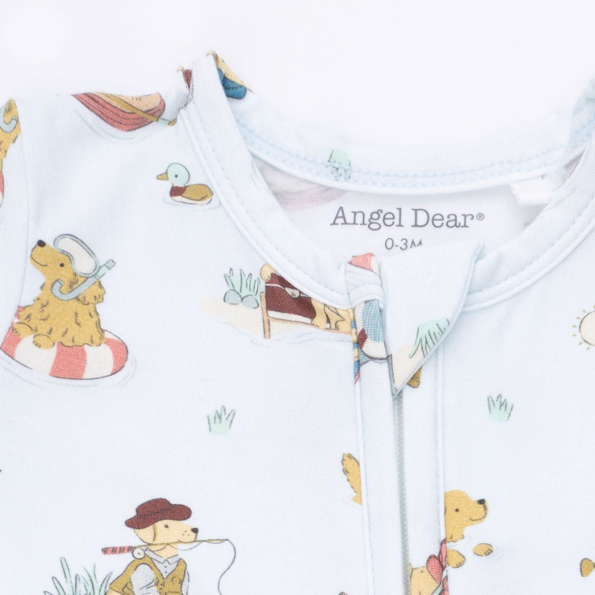 Angel Dear Lake Buddy Dogs - 2 Way Zipper FootieEveretts Place