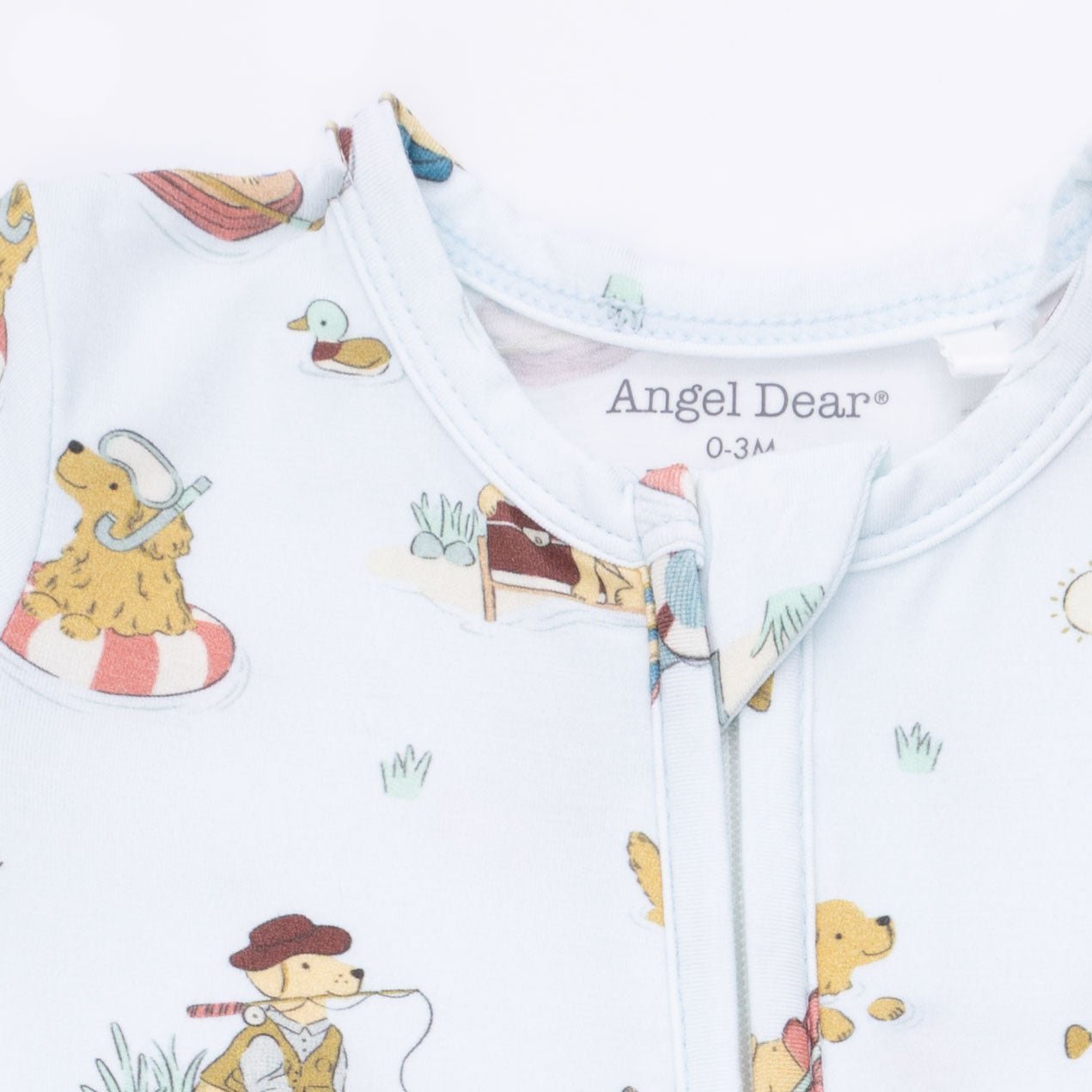 Angel Dear Lake Buddy Dogs - 2 Way Zipper FootieEveretts Place