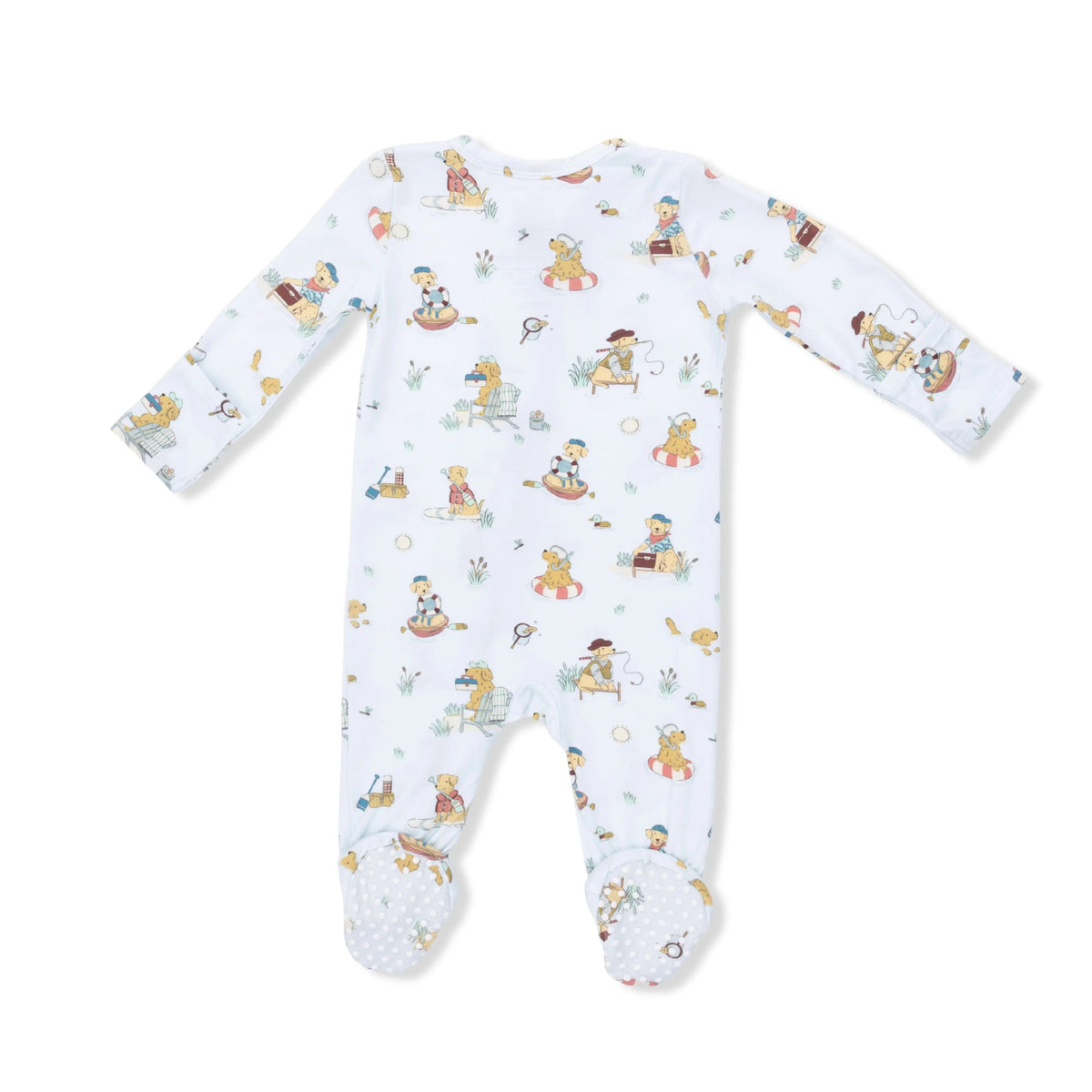 Angel Dear Lake Buddy Dogs - 2 Way Zipper Footie - 