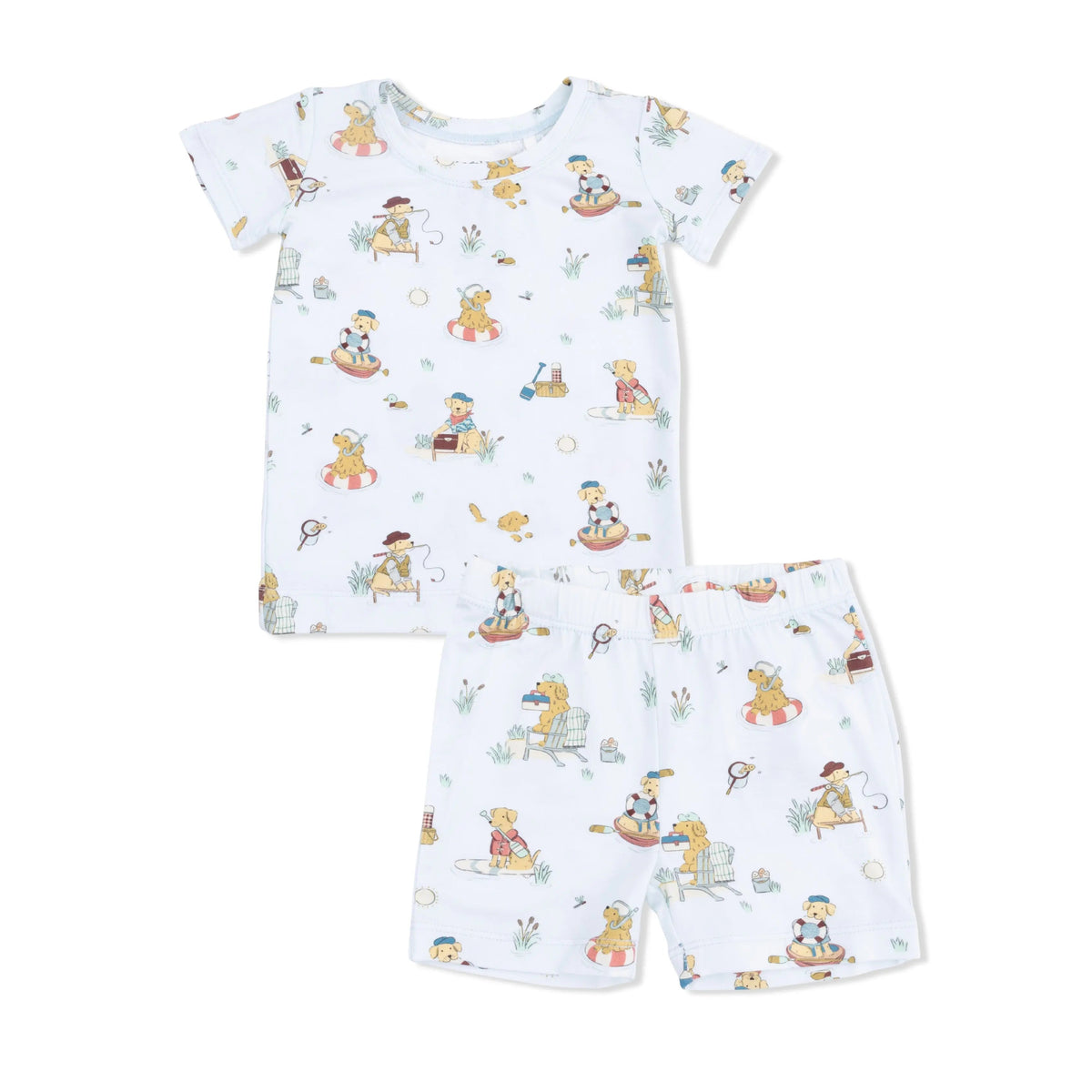 Angel Dear Lake Buddy Dogs - Loungewear Short Set - 
