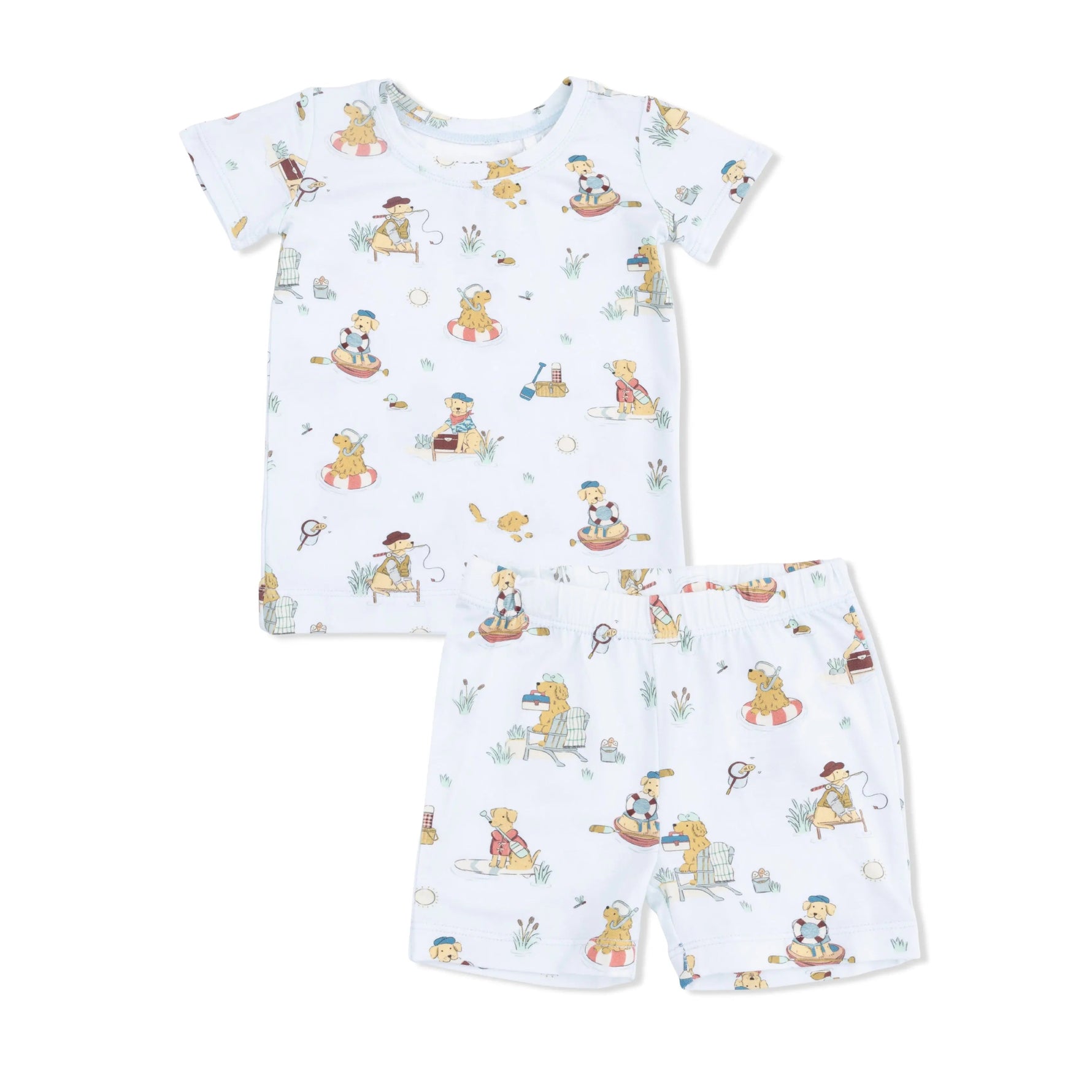 Angel Dear Lake Buddy Dogs - Loungewear Short Set - 