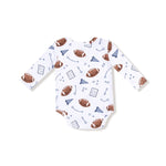 Angel Dear Lap Shoulder Baby Bodysuit Long Sleeve Bamboo Viscose Cozy - Everetts Place Boutique - 