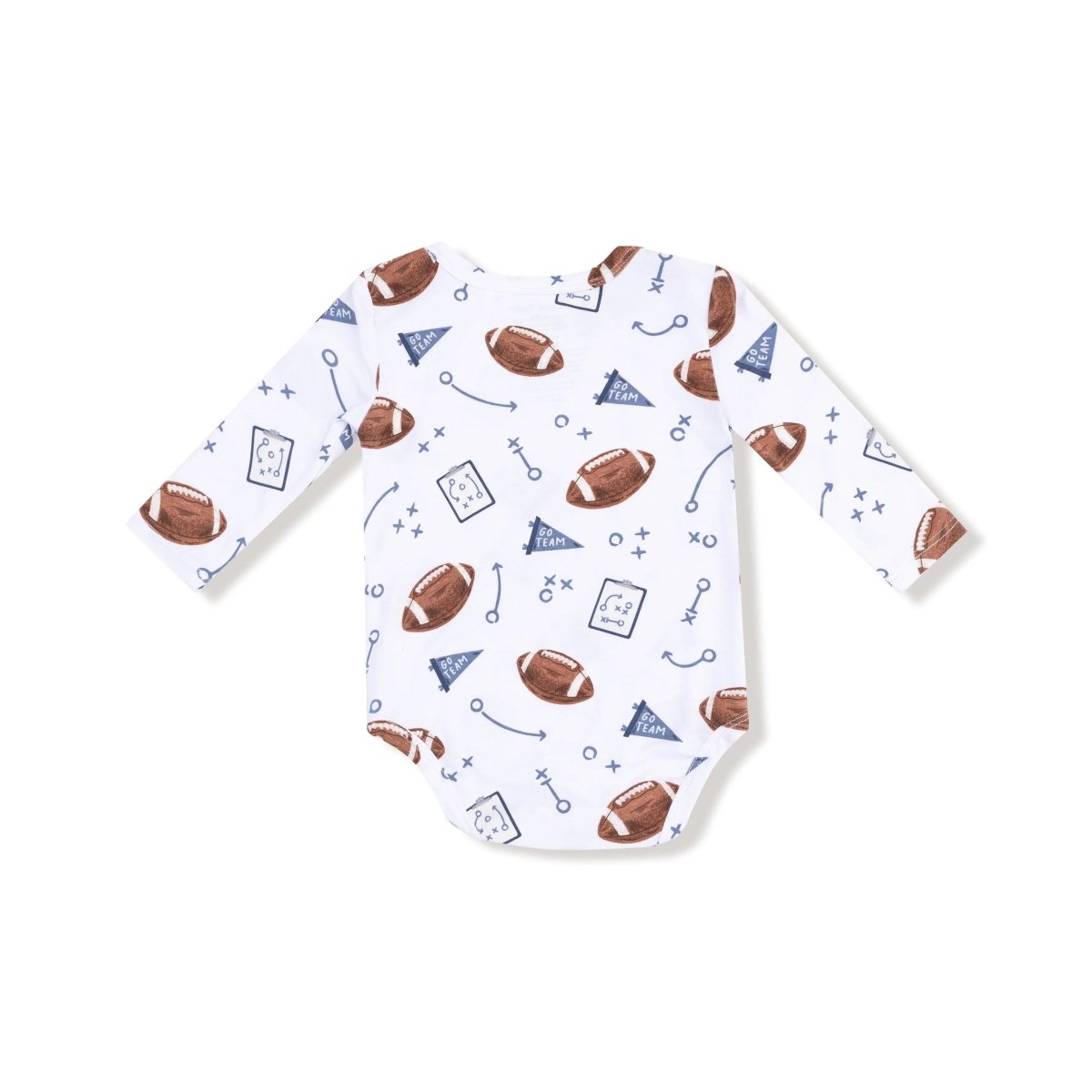 Angel Dear Lap Shoulder Baby Bodysuit Long Sleeve Bamboo Viscose Cozy - Everetts Place Boutique - 