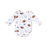 Angel Dear Lap Shoulder Baby Bodysuit Long Sleeve Bamboo Viscose Cozy - Everetts Place Boutique - 