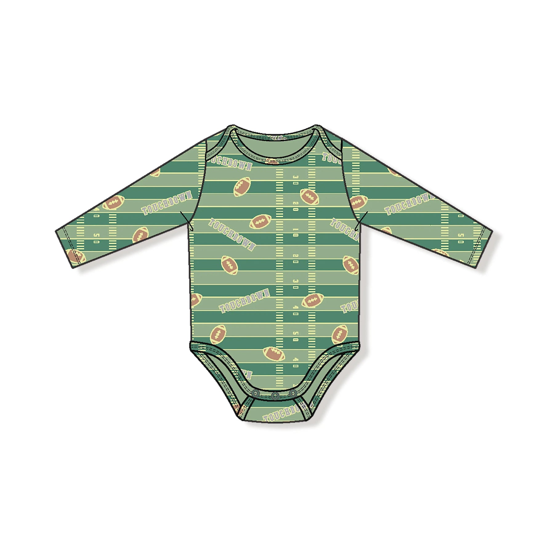 Angel Dear Lap Shoulder Long Sleeve Bodysuit for Babies - 