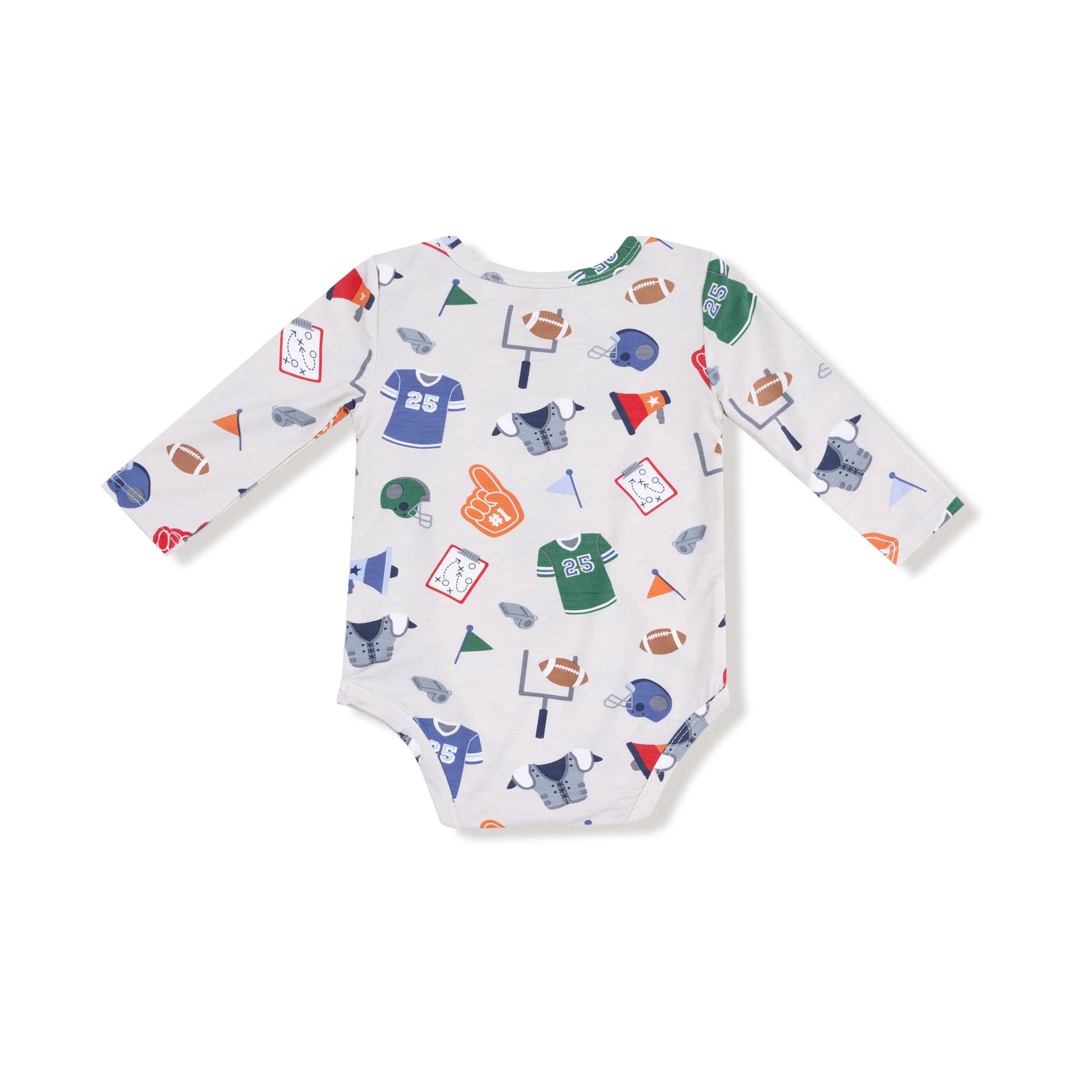 Angel Dear Lap Shoulder Long Sleeve Bodysuit for Everyday Wear - 