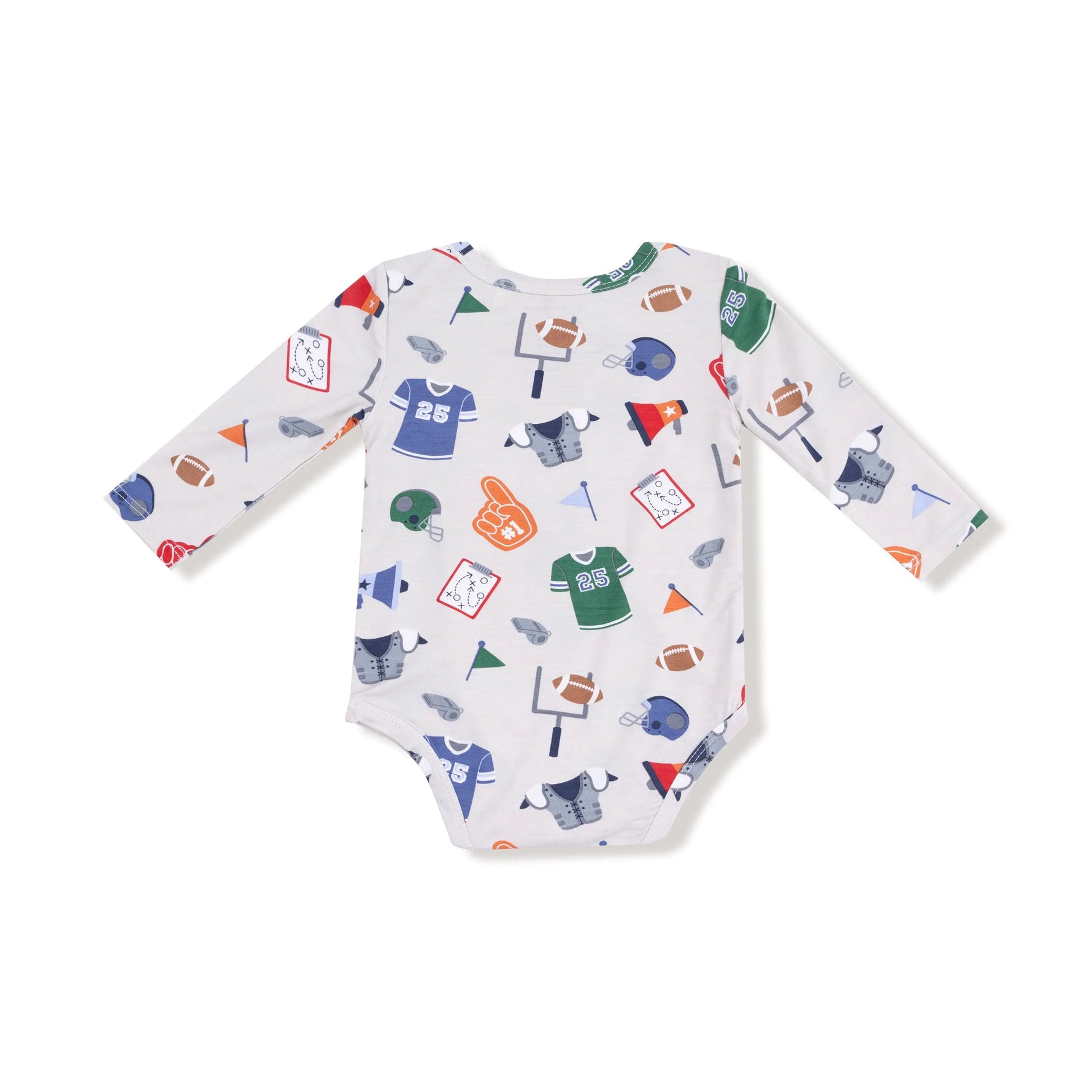 Angel Dear Lap Shoulder Long Sleeve Bodysuit for Everyday Wear - 