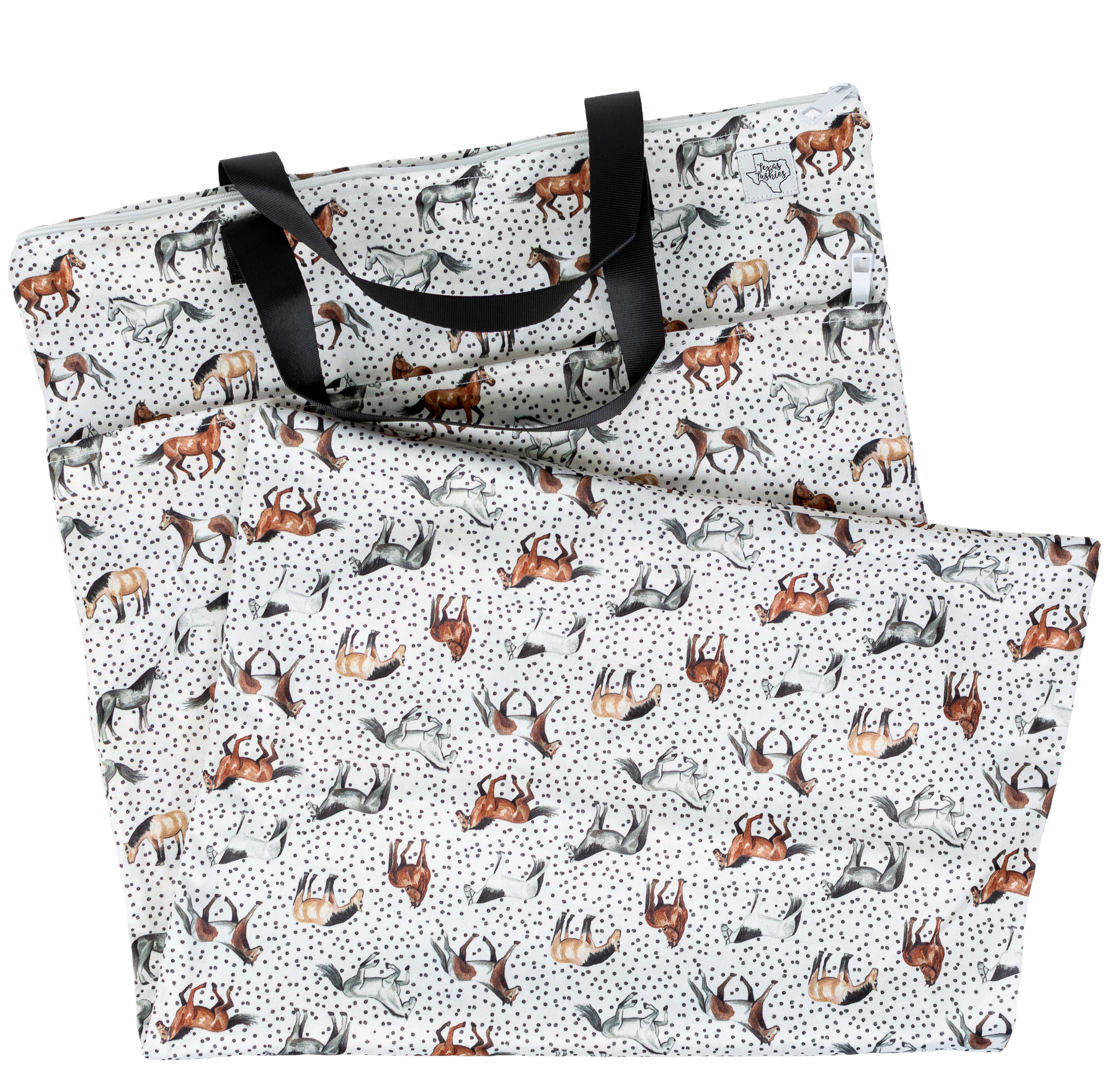 Texas Tushies Texas Tushies Large Hanging Wet Bags with Dual Pockets for Cloth Diapers - Baby & Toddler > Diapering > Diaper Wet Bags Wet Bag