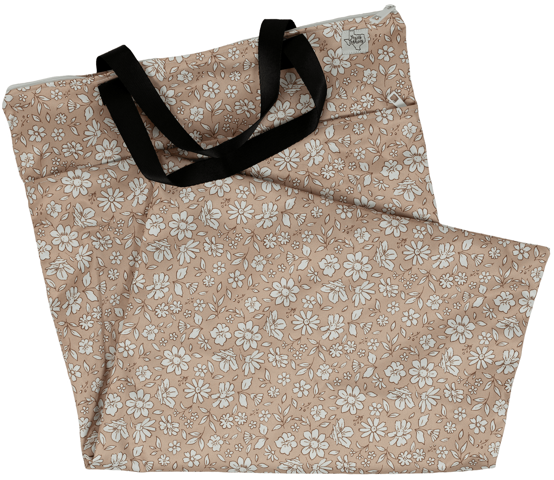 Texas Tushies Texas Tushies Large Hanging Wet Bags with Dual Pockets for Cloth Diapers - Baby & Toddler > Diapering > Diaper Wet Bags Wet Bag