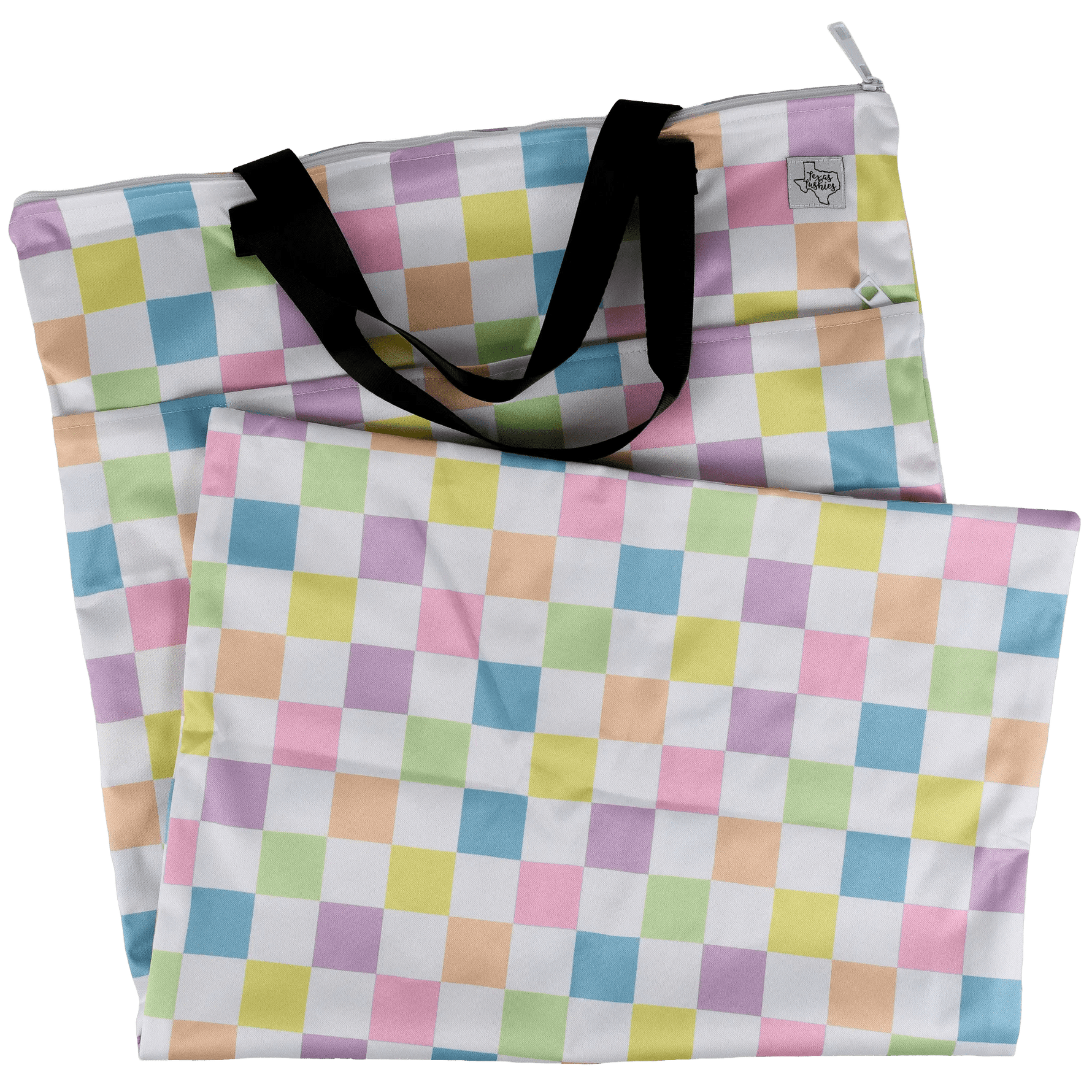 Texas Tushies Large Hanging Wet Bags with Dual Pockets - 