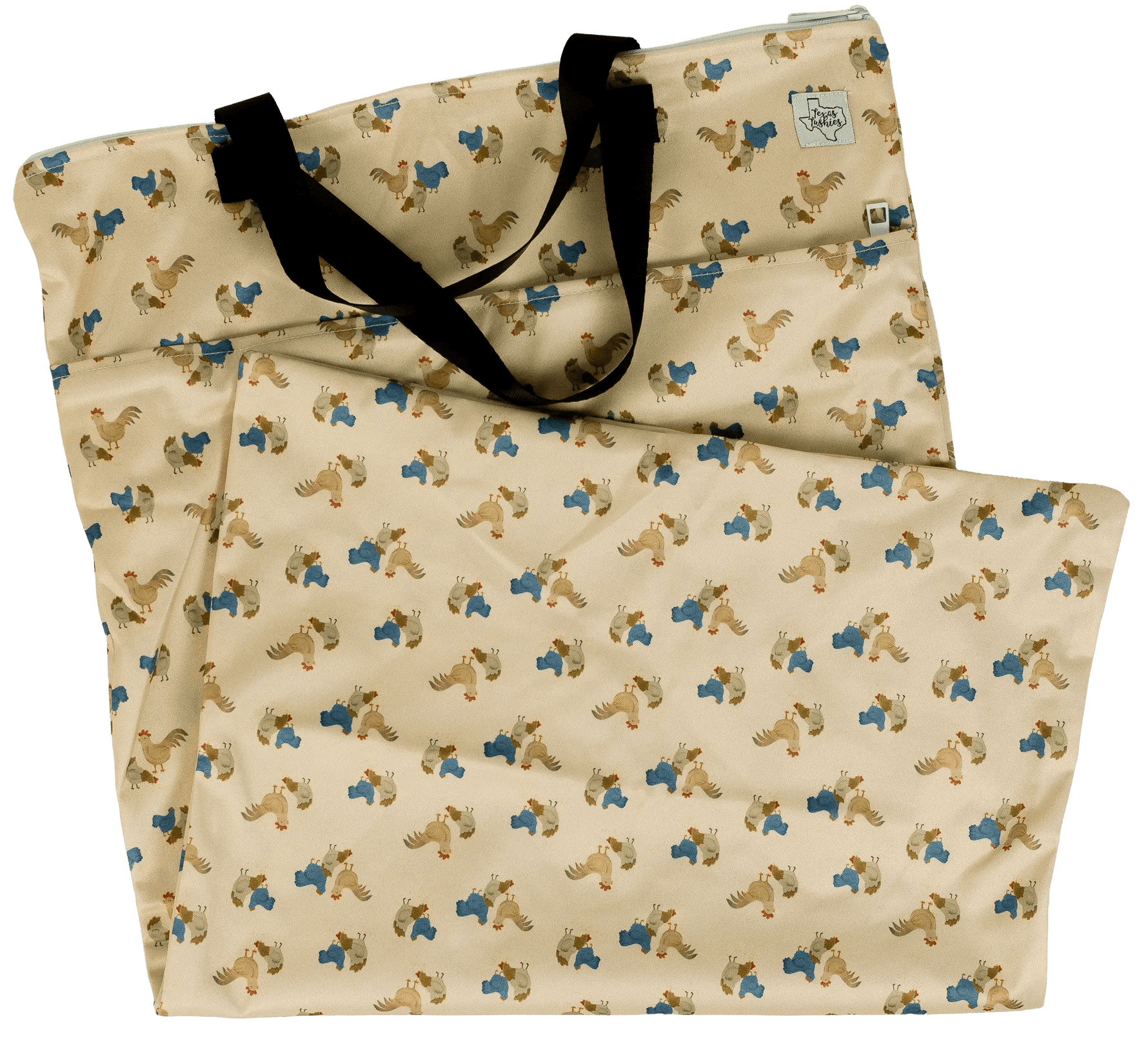 Texas Tushies Large Hanging Wet Bags with Dual Pockets - 