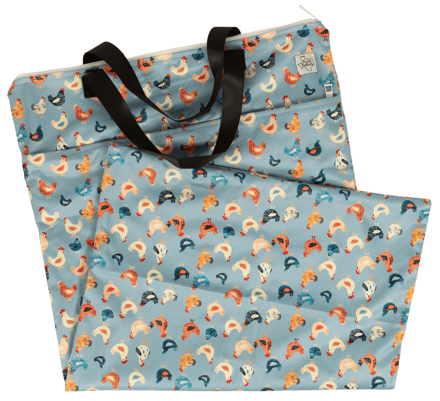 Texas Tushies Large Hanging Wet Bags with Dual Pockets - 