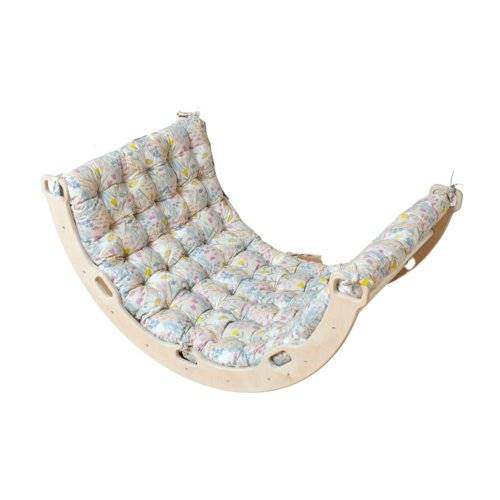 Large Montessori Climbing Arch/Rocker with Pillow Set - Everetts Place: Online Boutique - Furniture