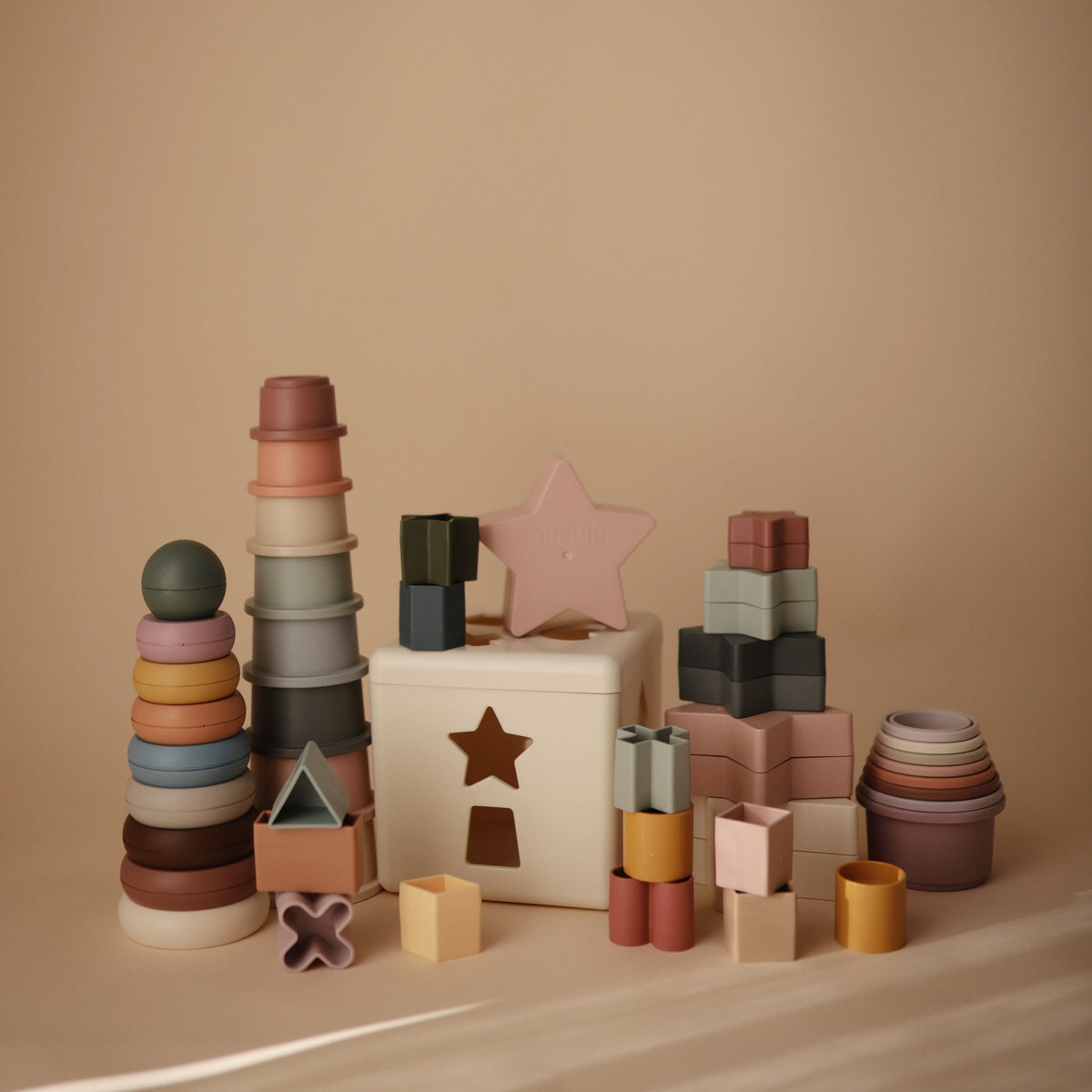 Stacking Cups Toy by Mushie
