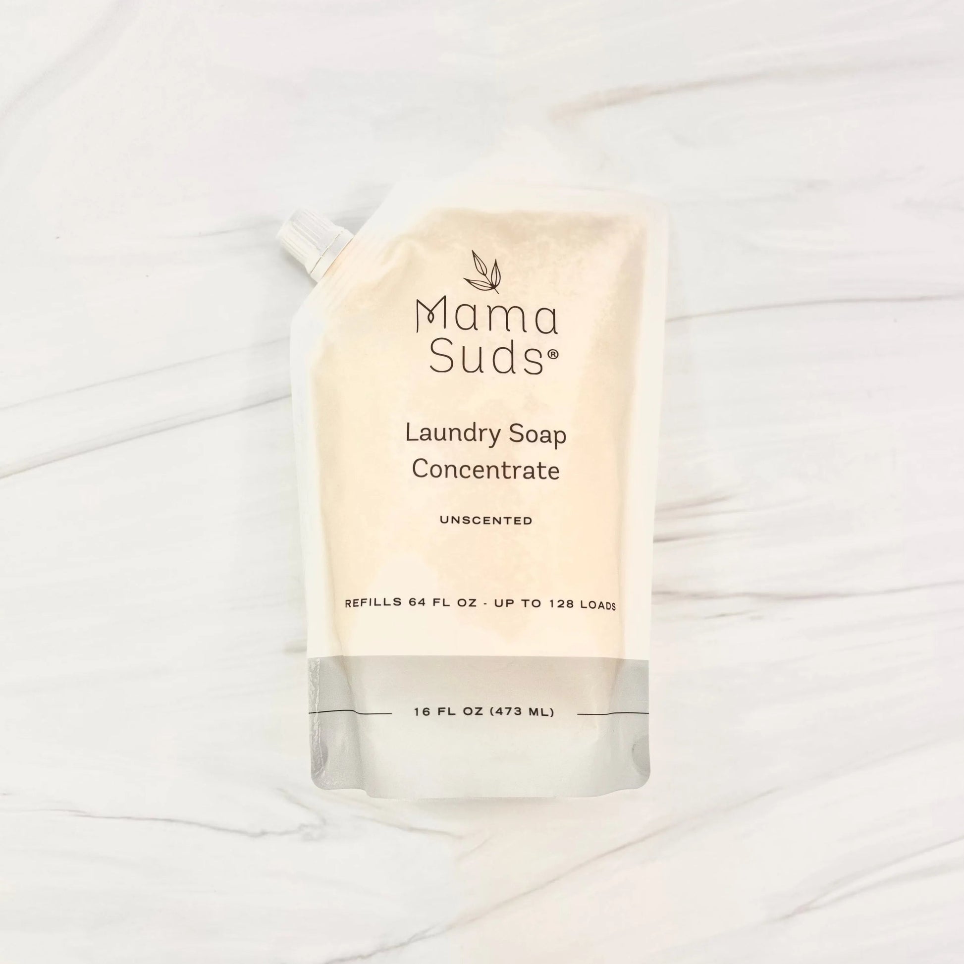 Laundry Soap Concentrate Pouch Refill with Essential Oils for Eco Friendly Cleaning MamaSuds