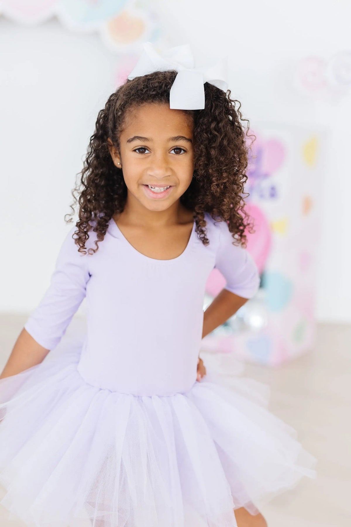 Mila & Rose ® Lavender 3/4 Tutu Leotard - 