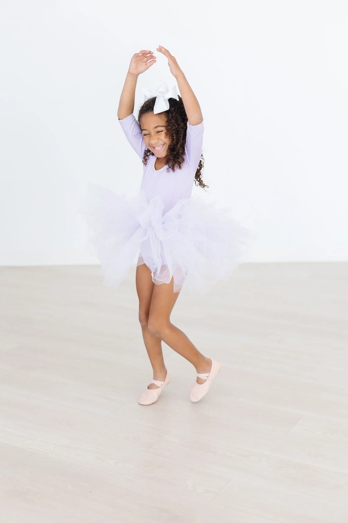 Mila & Rose ® Lavender 3/4 Tutu Leotard - 