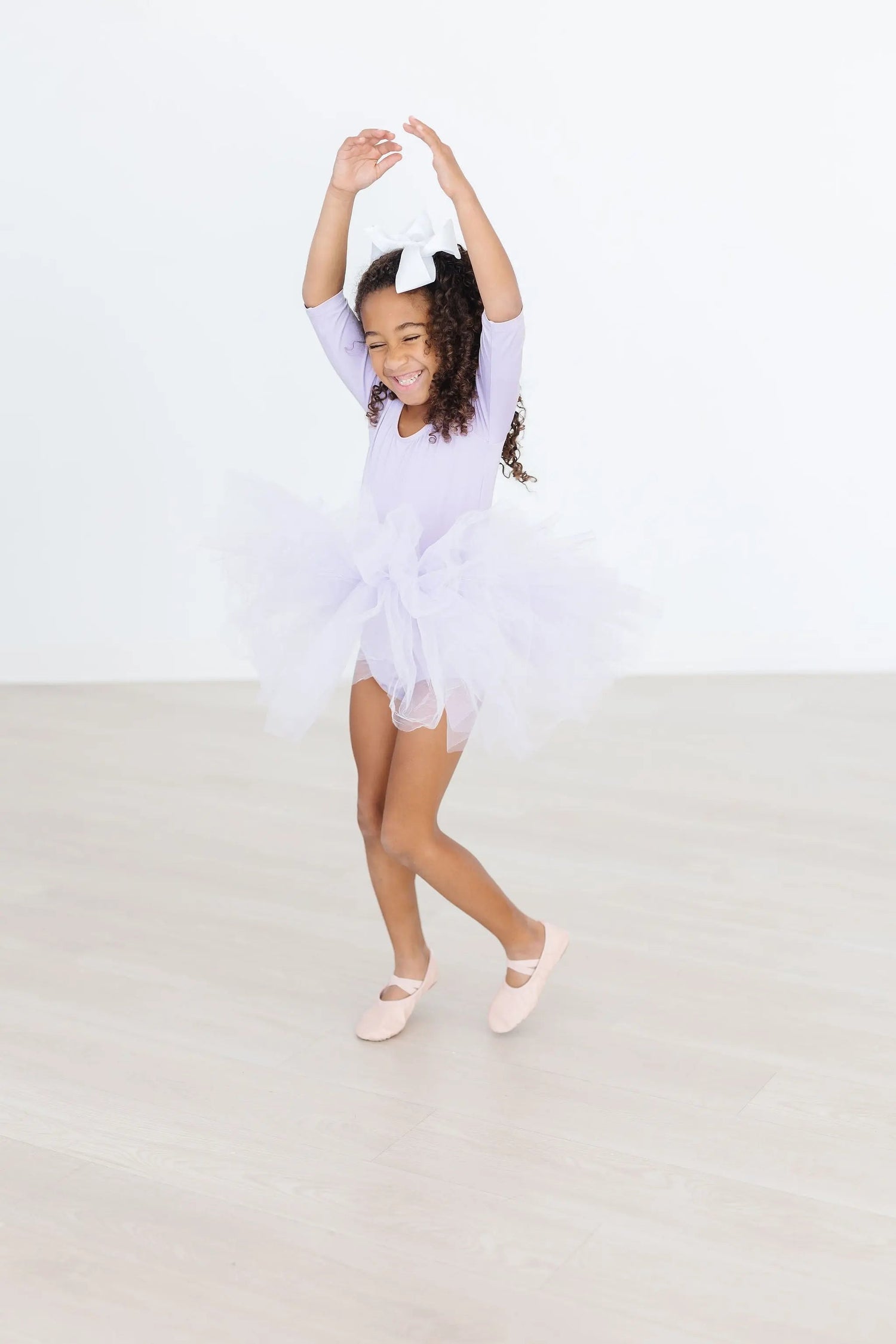 Mila & Rose ® Lavender 3/4 Tutu Leotard - 