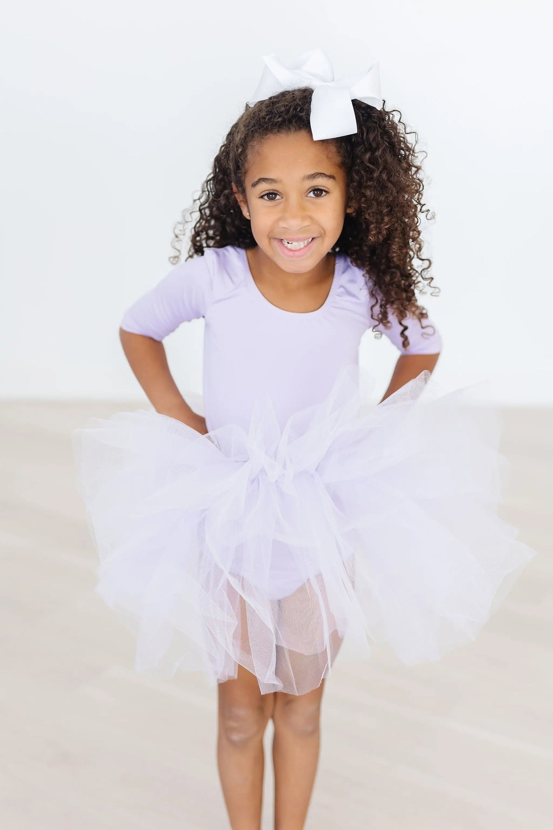 Mila & Rose ® Lavender 3/4 Tutu Leotard - 