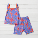 Lavender Leilani Flutter Tank & Shorts by Bestaroo