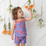 Lavender Leilani Flutter Tank & Shorts by Bestaroo