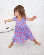 Lavender Leilani S/S Dress by Bestaroo