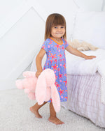 Lavender Leilani S/S Dress by Bestaroo