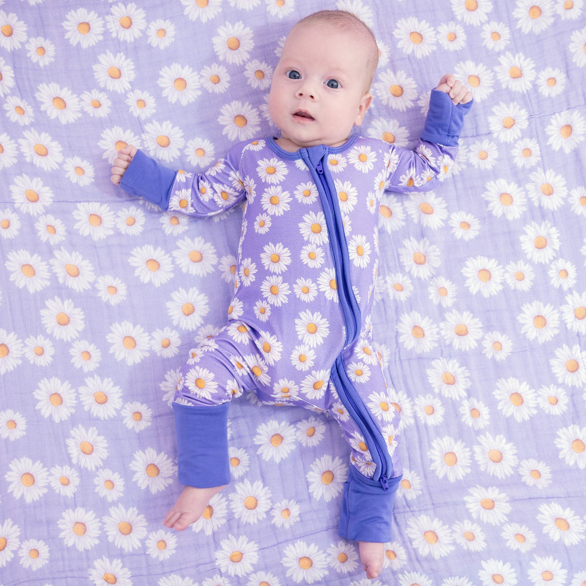 LollyBanks Lazy Daisy Zipper One Piece Pajama