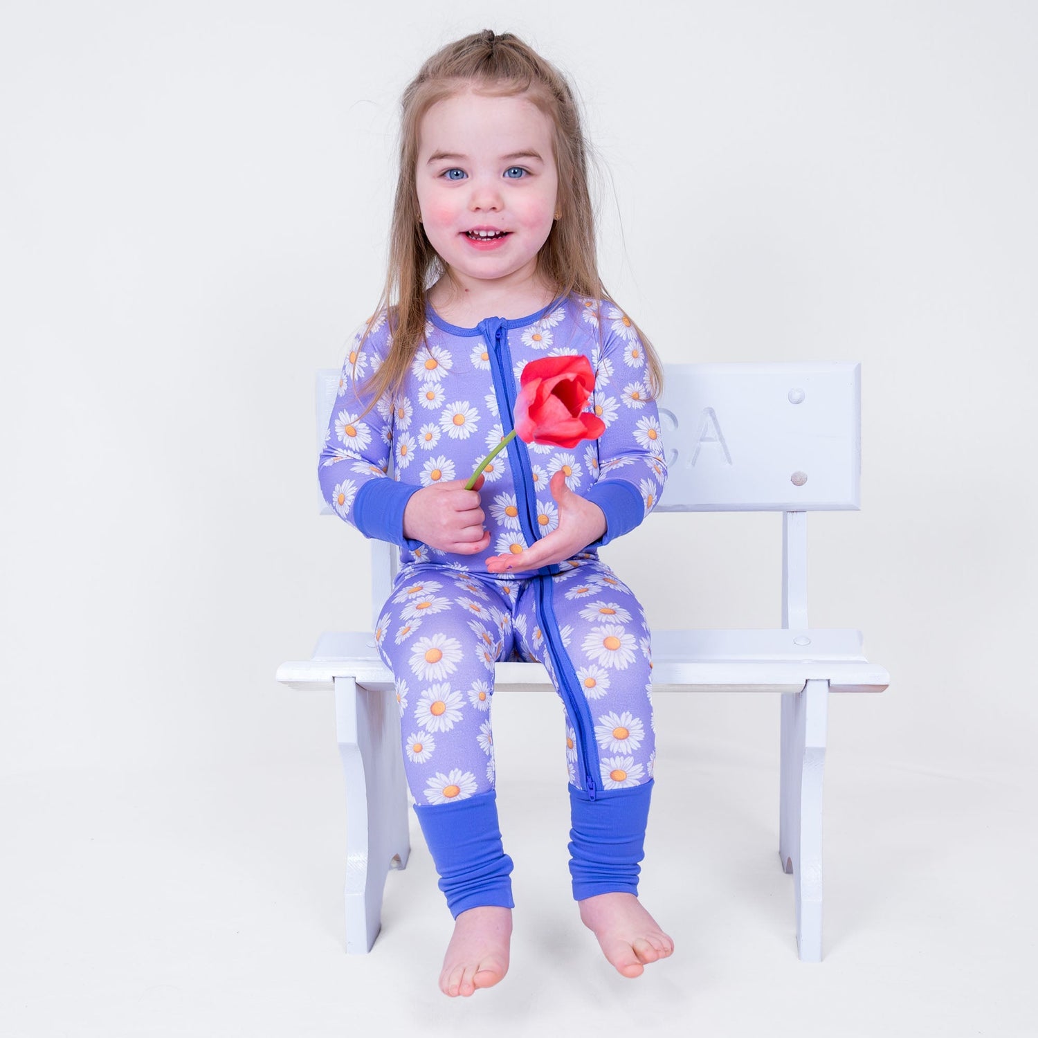 LollyBanks Lazy Daisy Zipper One Piece Pajama