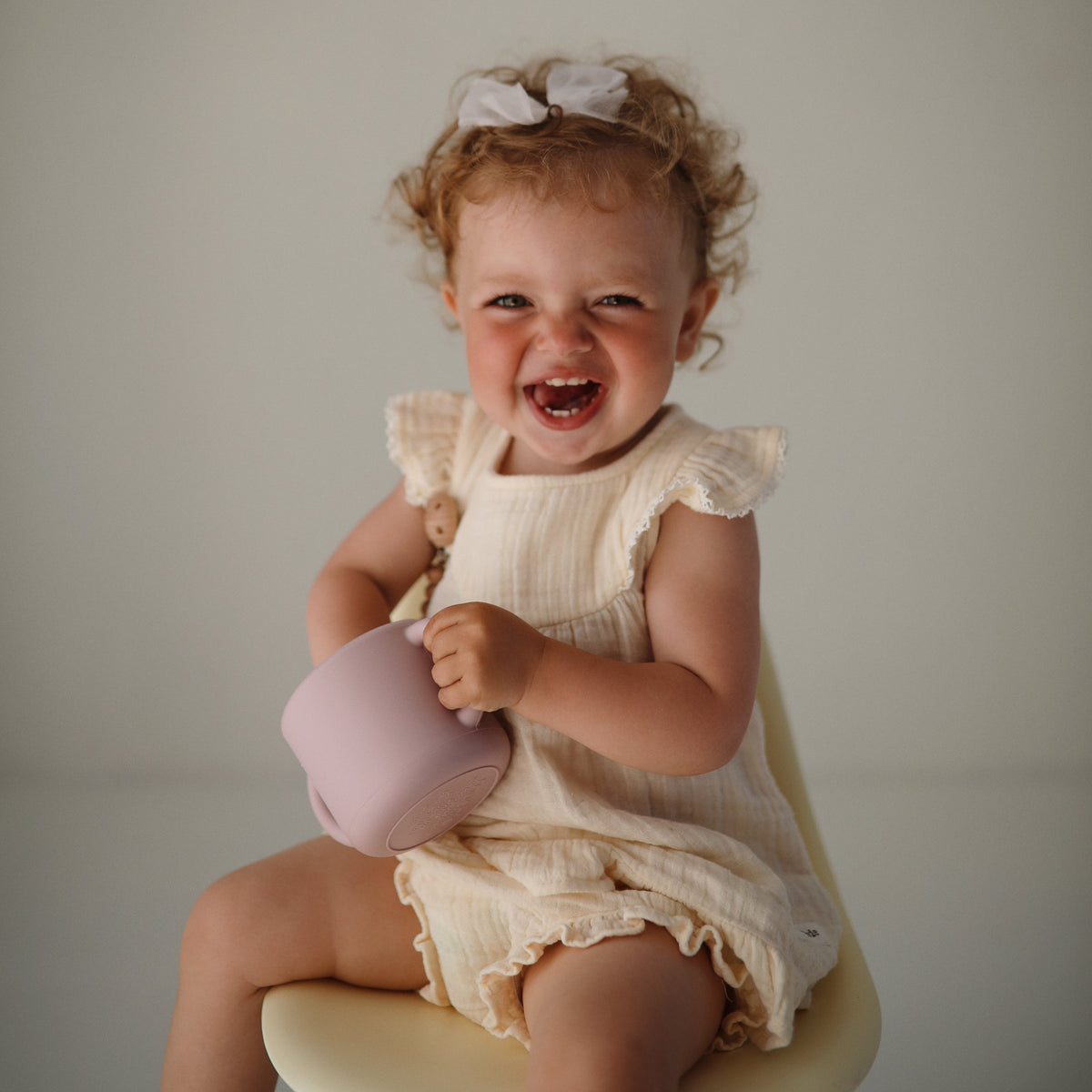 Silicone Snack Cup, Spill-Proof by Mushie