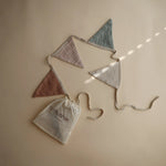 Mushie Baby Garland Soft Playful Nursery Decor Gender Neutral Colors - Baby & Toddler Baby Garland
