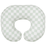 Little Mae & Co Leaf Green & White Checkered Nursing Pillow CoverEveretts Place