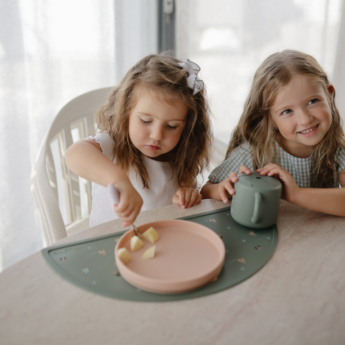 Durable Silicone Suction Plate for Toddlers by Mushie