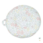 Goosewaddle® | Newborn Baby Blankets Toys Teethers Bibs & More Lemon Aqua Glass Floor Cushion with Kid - Friendly Design