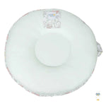 Goosewaddle® | Newborn Baby Blankets Toys Teethers Bibs & More Lemon Aqua Glass Floor Cushion with Kid - Friendly Design