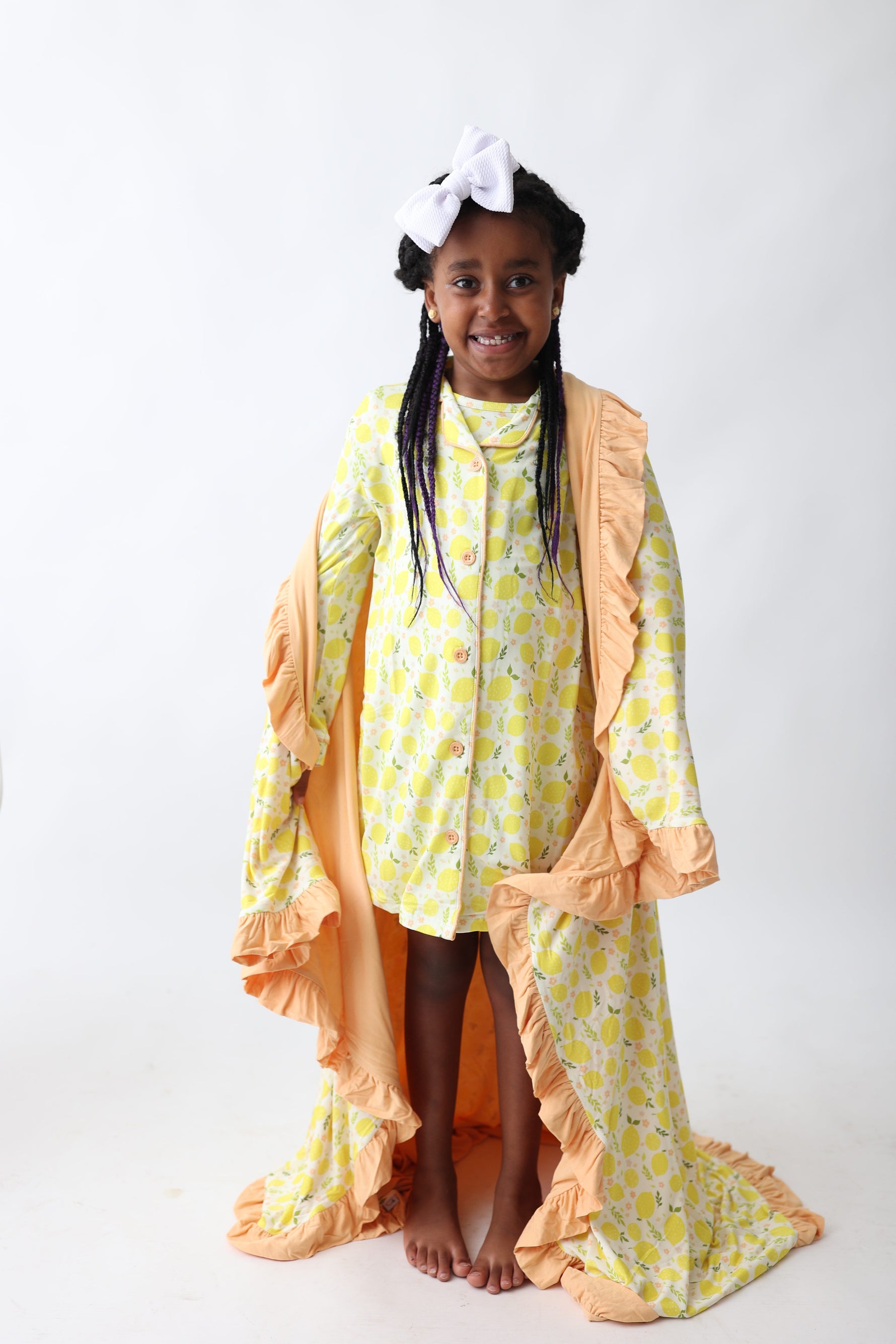 DREAM BIG LITTLE CO LEMON BLOSSOMS GIRL'S DREAM GOWNEveretts Place