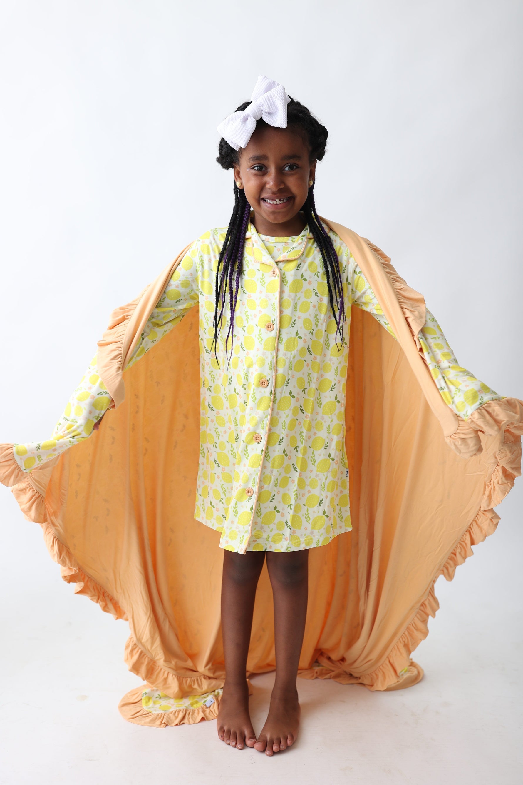 DREAM BIG LITTLE CO LEMON BLOSSOMS GIRL'S DREAM GOWNEveretts Place