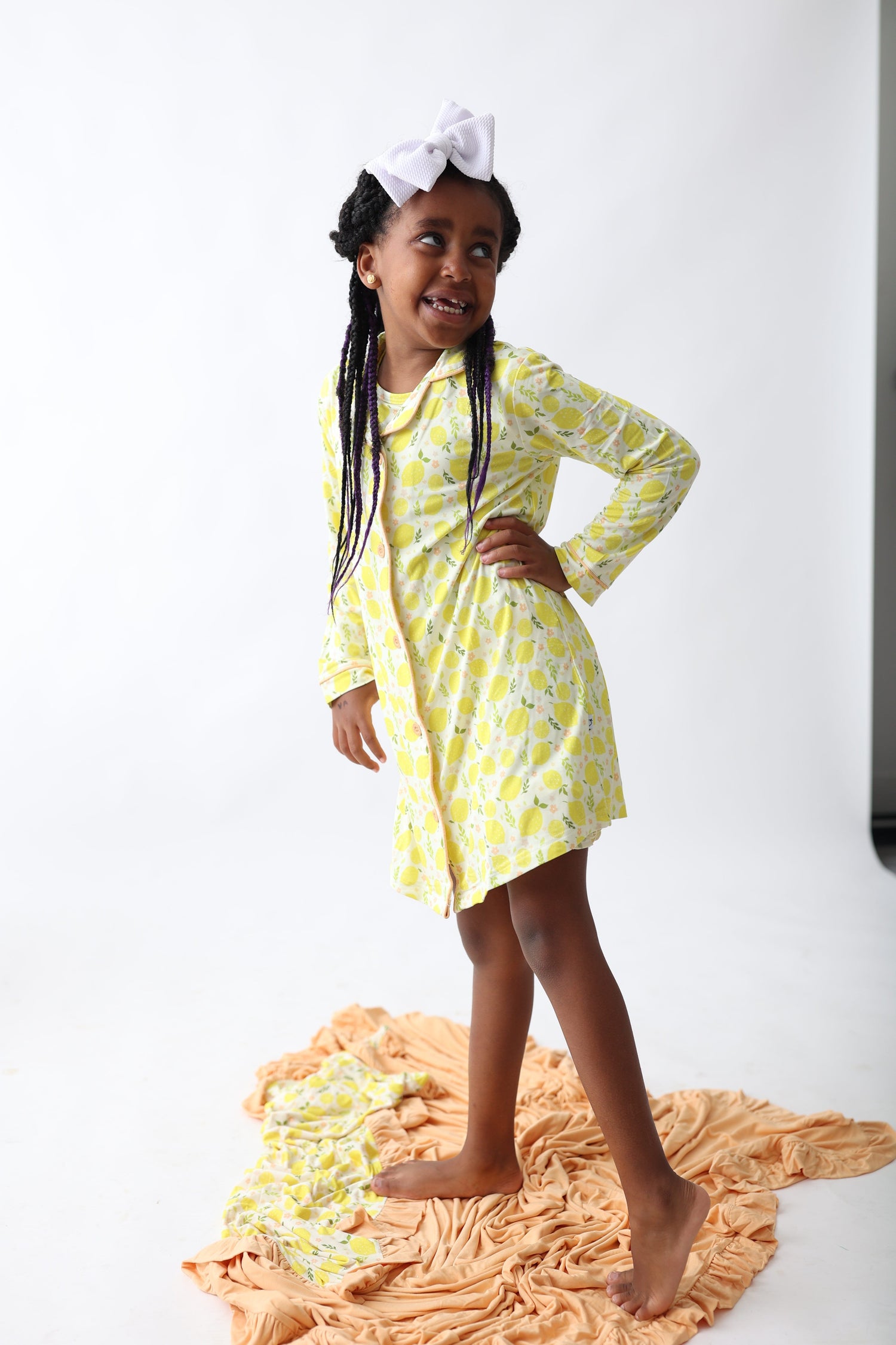 DREAM BIG LITTLE CO LEMON BLOSSOMS GIRL'S DREAM GOWNEveretts Place