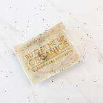 Butter Me Up Organics Lemon Poppyseed Exfoliating Soap Bar for Refreshing Skincare - 