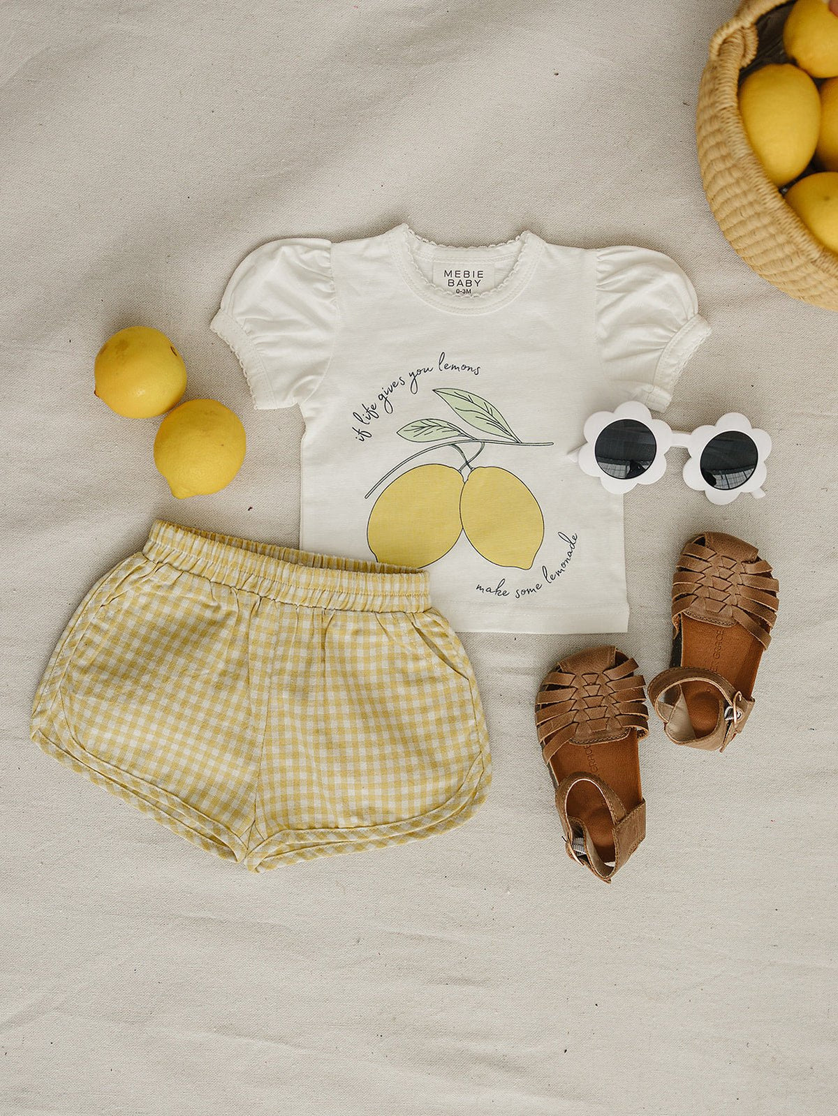 Mebie Baby Lemon Tee - 