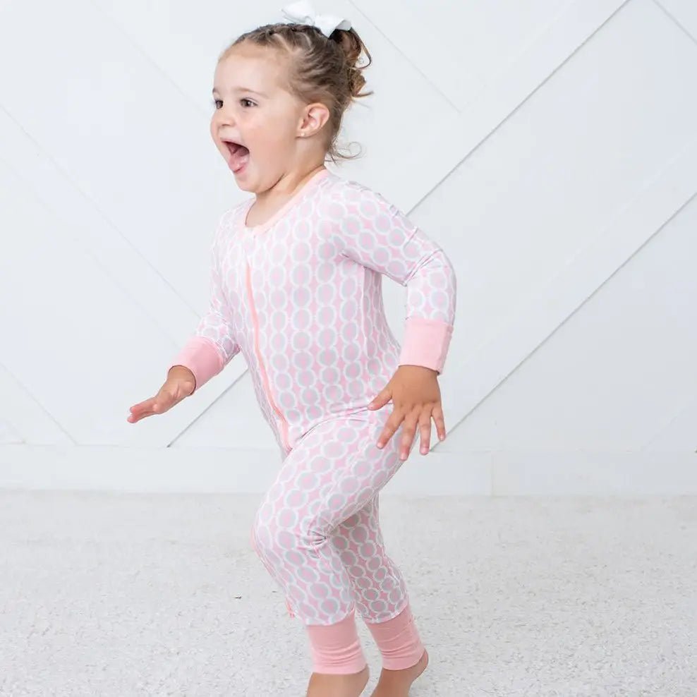 Lemonade Clouds Convertible Coverall - Sleeve, Tights, Baby & Toddler Clothing, Child, Active Pants | Everetts Place