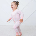 Lemonade Clouds Convertible Coverall - Sleeve, Tights, Baby & Toddler Clothing, Child, Active Pants | Everetts Place