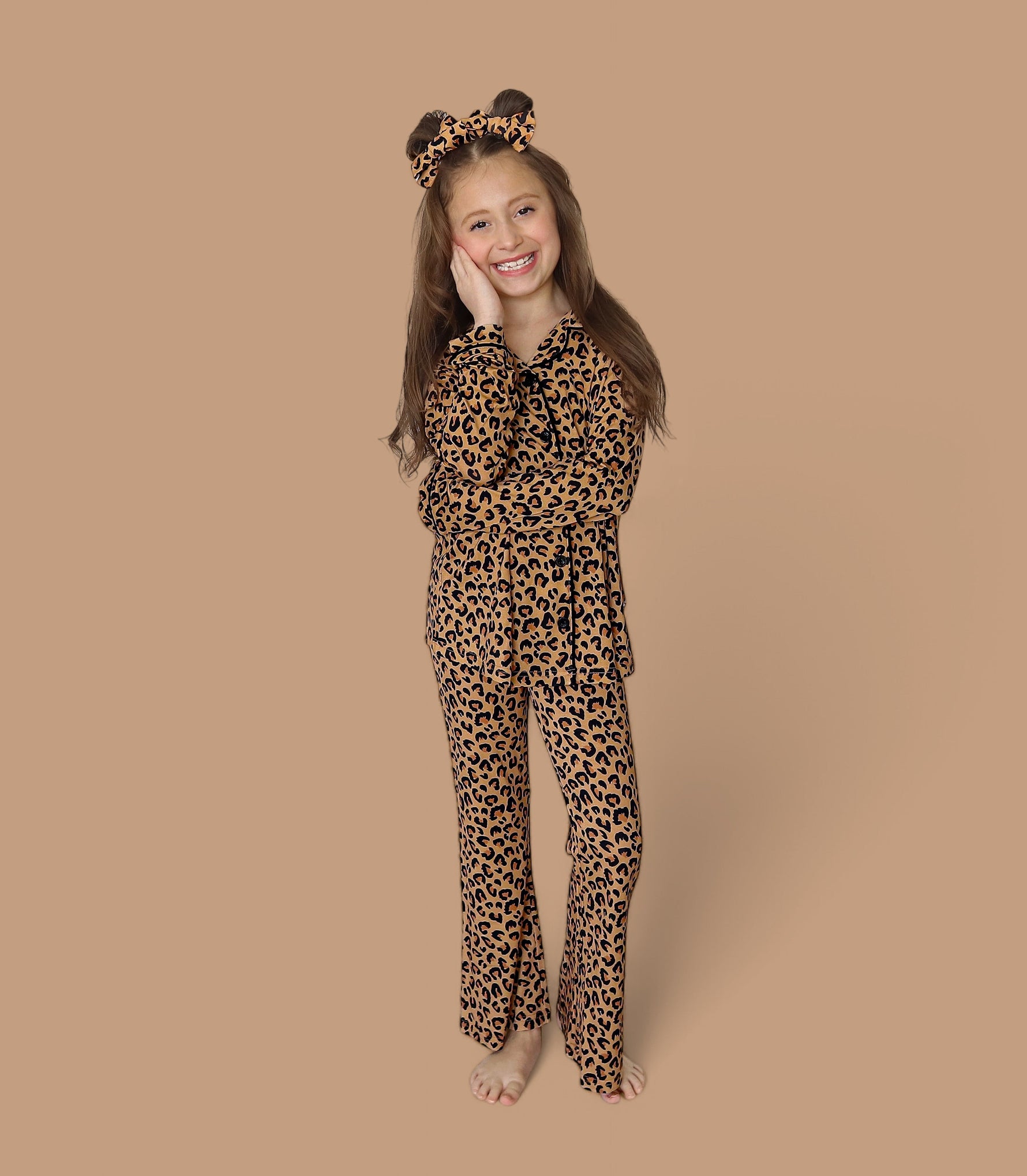 DREAM BIG LITTLE CO LEOPARD DREAM GIRL'S FLARE SETEveretts Place